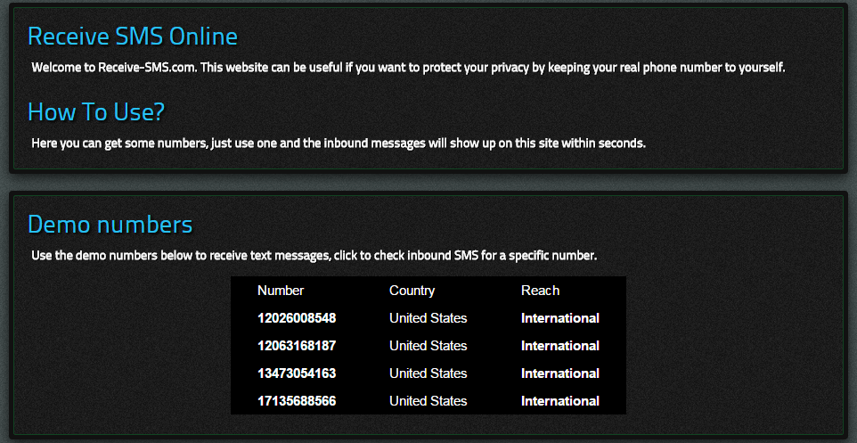 Receive SMS Online to fake whatsapp identity