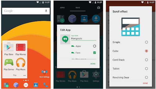 nova launcher prime apk